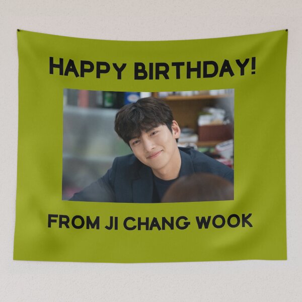 Item preview, Feliz cumpleaños de Ji Chang Wook designed and sold by kpopkdramamerch.