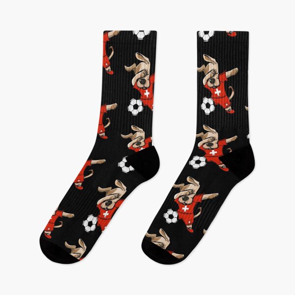 Item preview, Dabbing Dog Switzerland Soccer Jersey Swiss Football Gift designed and sold by DesignCube.