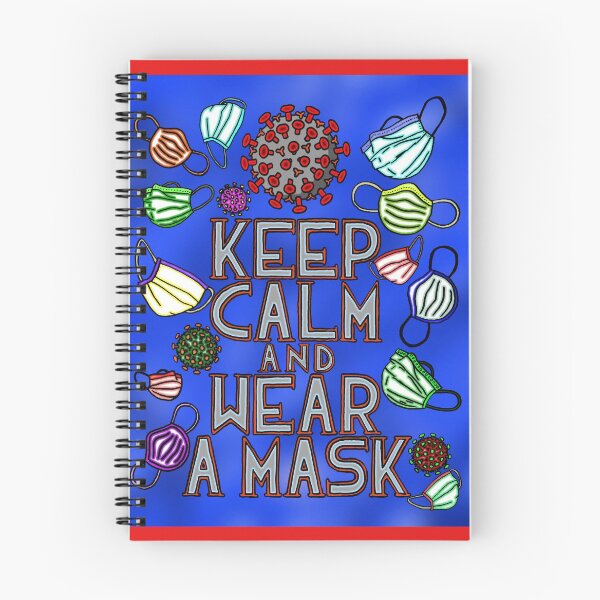 Item preview, Keep Calm and Wear a Mask designed and sold by MathenaArt.