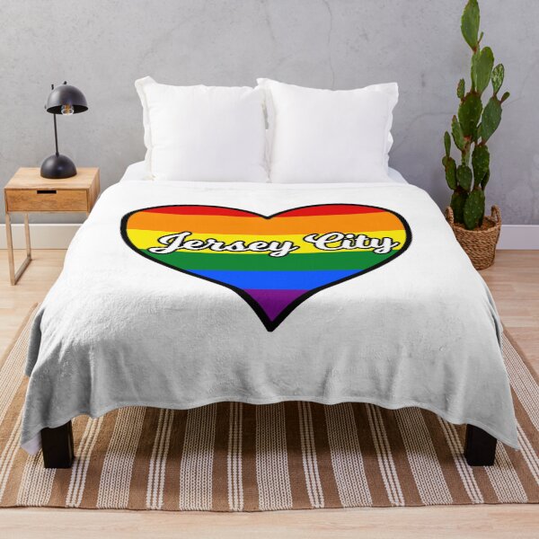 Item preview, Jersey City New Jersey Gay Pride Heart designed and sold by fearcity.