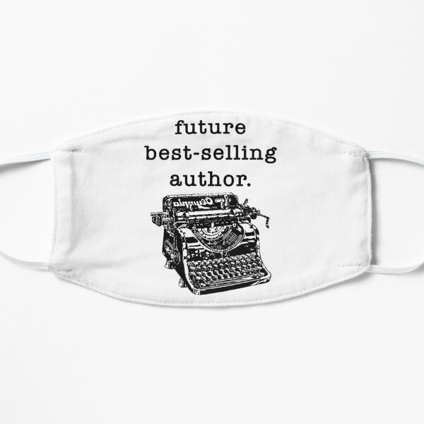 Future bestselling author, Writer Sticker, Writing, Writers Block, Writer, Writer Gift, Writer Gifts, Write Lover, Gift for Writers, Gifts for Writers, Gift for Writer Mask