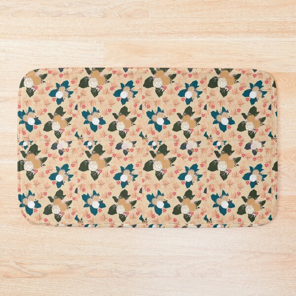 Item preview, Cream beige summer flowers pattern gift desgin designed and sold by Michael Schmidt.
