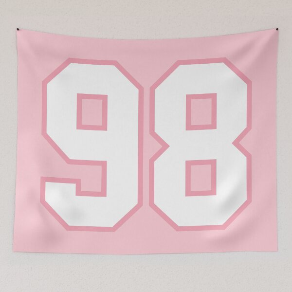 Item preview, Pinky 98 Number ninety-eight Girls Jersey designed and sold by elhefe.
