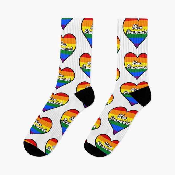 Item preview, New Brunswick New Jersey Gay Pride Heart designed and sold by fearcity.
