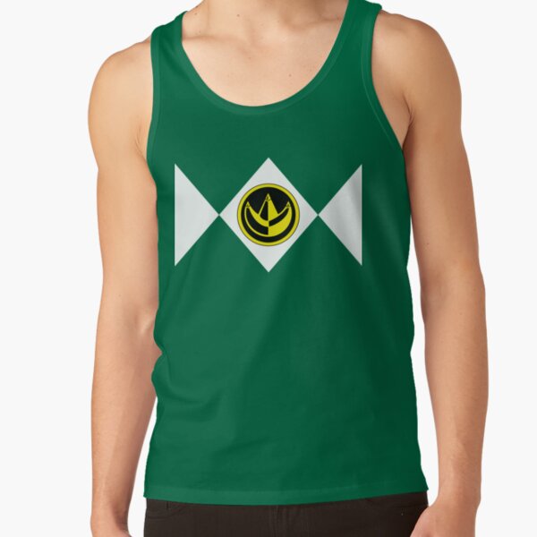 MMPR Green Ranger With Coin Tank Top