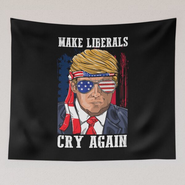 Item preview, Make Liberals Cry Again Donald Trump 2020 For Men Women designed and sold by BUBLTEES.