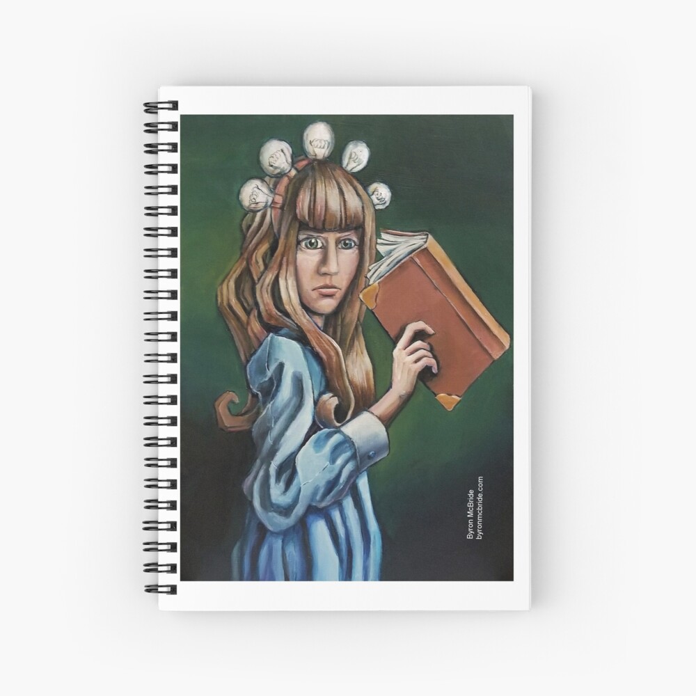 Item preview, Spiral Notebook designed and sold by ByronMcBride.