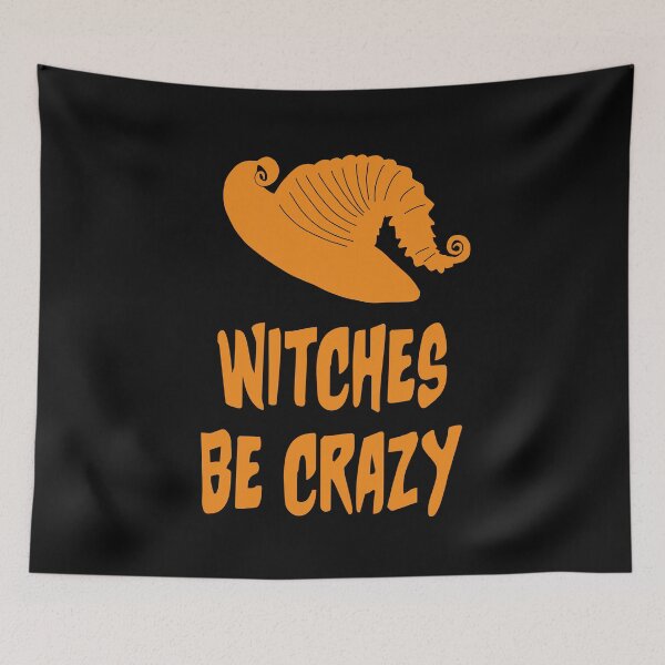 Item preview, Witches be crazy halloween with witches hat designed and sold by JokeGysen.
