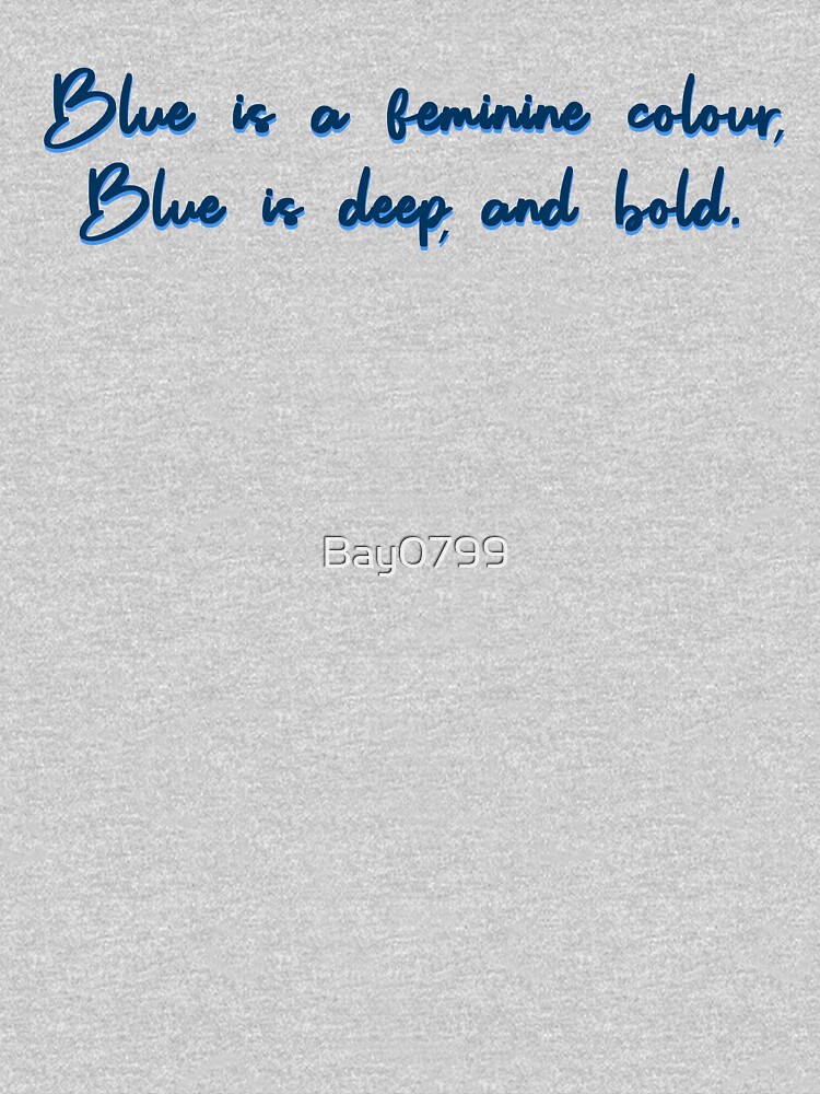 Blue, A Feminine Colour - MIKA Design by Bay0799