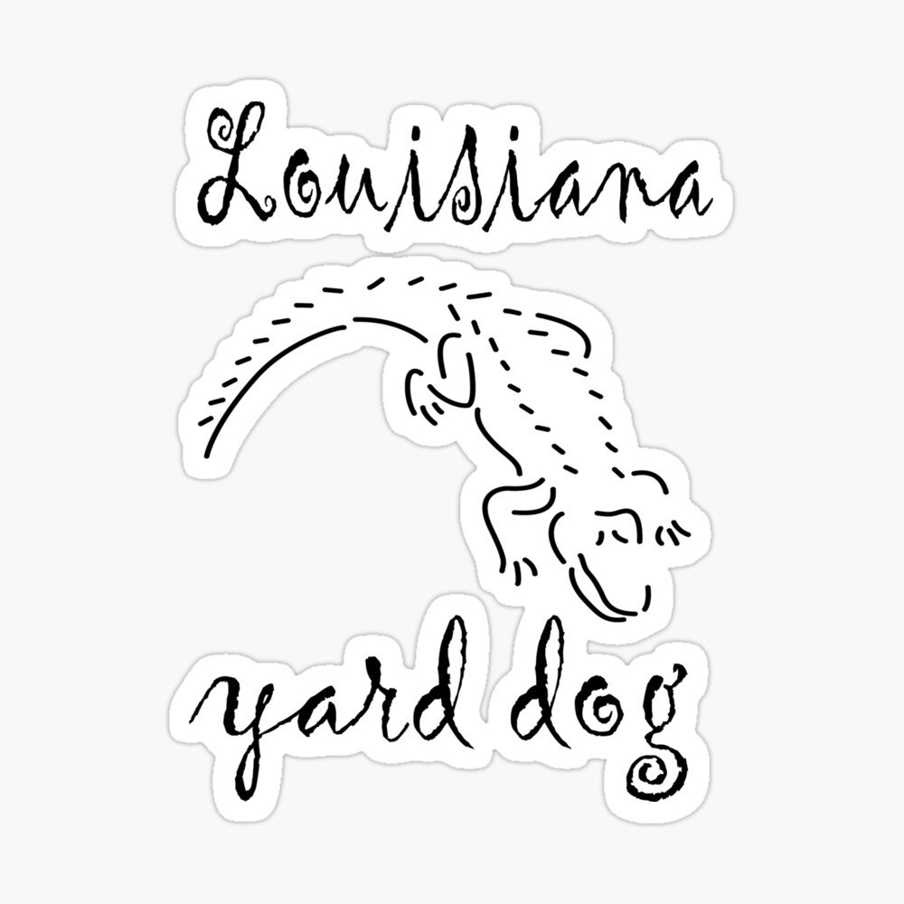 Louisiana Yard Dog Essential T-Shirt for Sale by xorbah