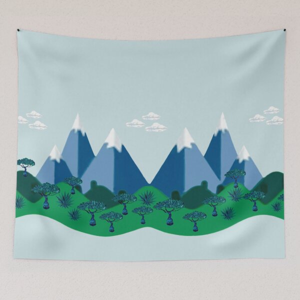 Item preview, Geometric Mountains  designed and sold by MarcSabuncu.