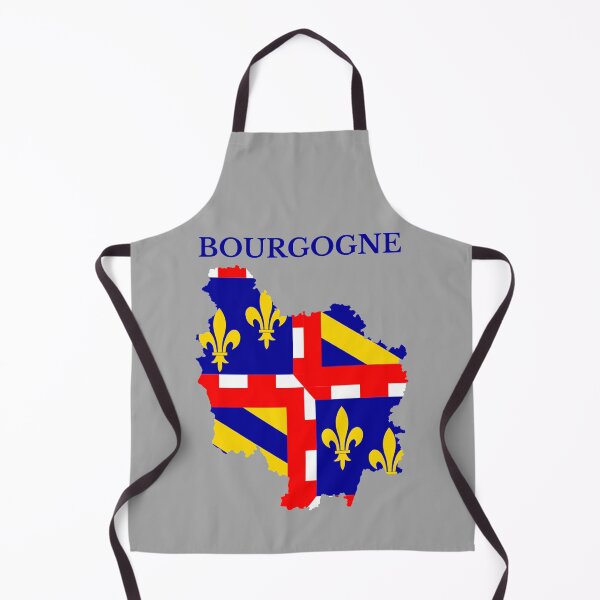 Item preview, Burgundy, Bourgogne Map flag, France, French Region. designed and sold by marosharaf.