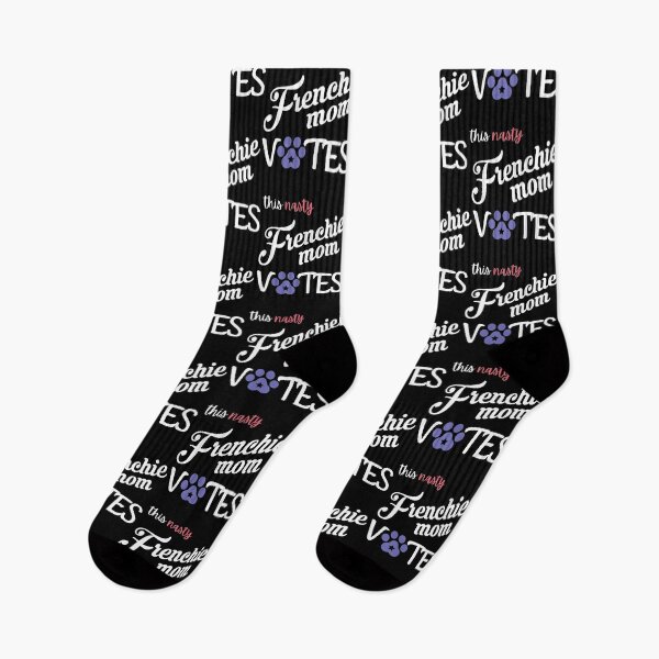 Item preview, This Nasty Frenchie Mom Votes, French Bulldog Election Gift designed and sold by FunShirtDesigns.