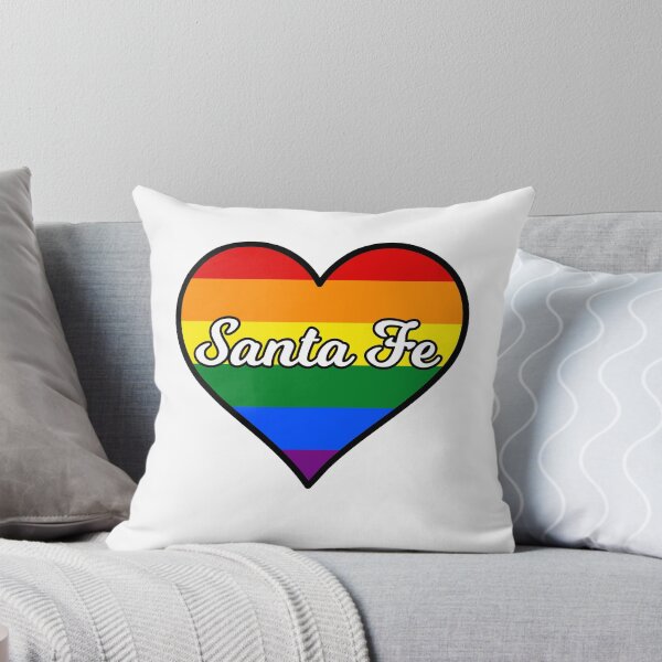 Item preview, Santa Fe New Mexico Gay Pride Heart designed and sold by fearcity.