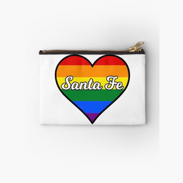 Item preview, Santa Fe New Mexico Gay Pride Heart designed and sold by fearcity.