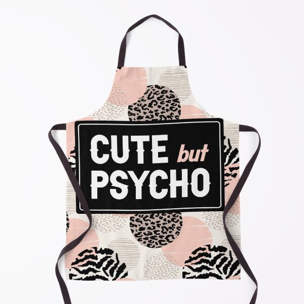 Item preview, sexy face mask Cute but Psycho gift funny leo designed and sold by teeseeds.