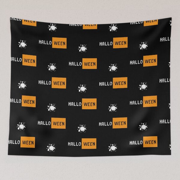 Item preview, Halloween Orange With Splatter designed and sold by somebasic.