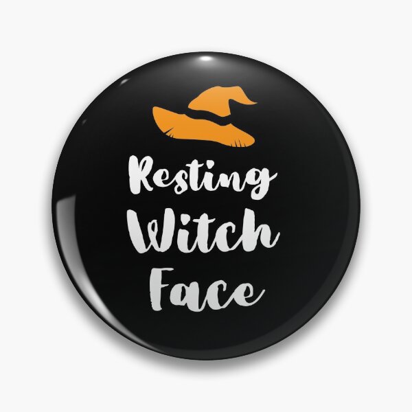 Item preview, Resting Witch Face designed and sold by somebasic.