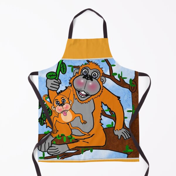 Item preview, Animal : Orangutans designed and sold by Shirley cute art .