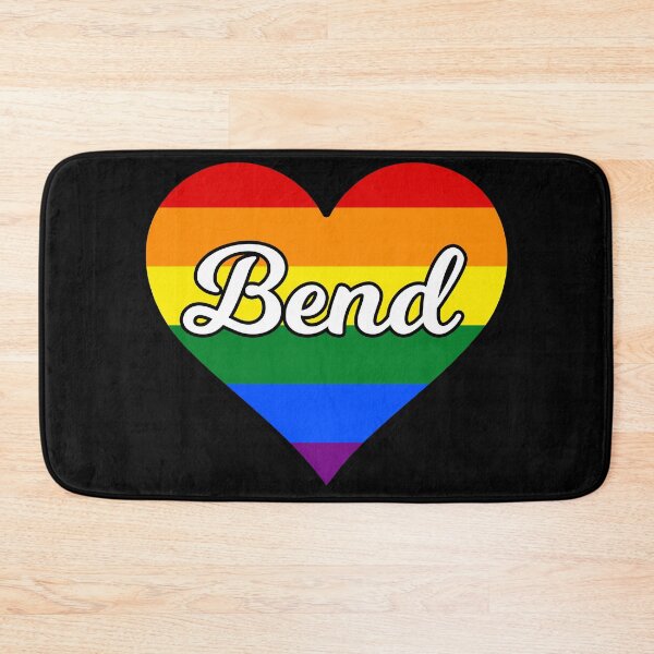 Item preview, Bend Oregon Gay Pride Heart designed and sold by fearcity.