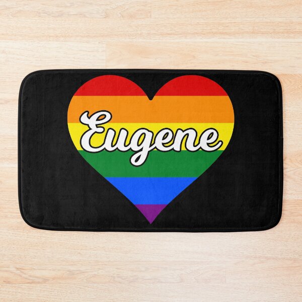 Item preview, Eugene Oregon Gay Pride Heart designed and sold by fearcity.