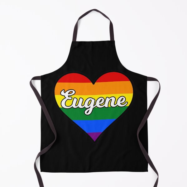 Item preview, Eugene Oregon Gay Pride Heart designed and sold by fearcity.