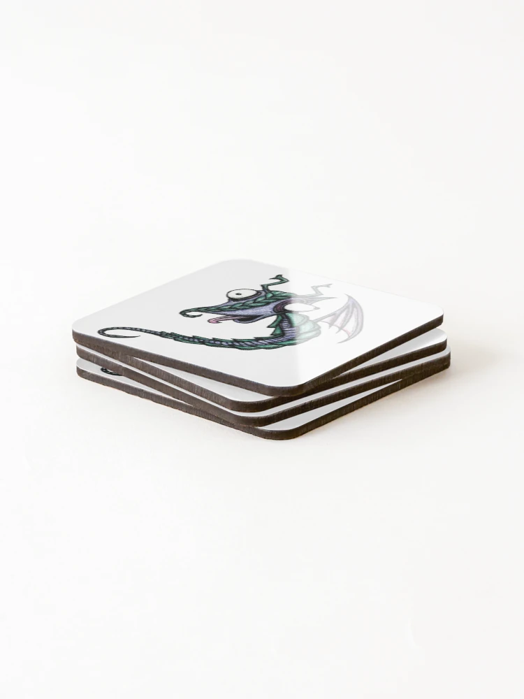 Thumbnail 4 of 5, Coasters (Set of 4), Flying Creature designed and sold by plotDriving-NPC.