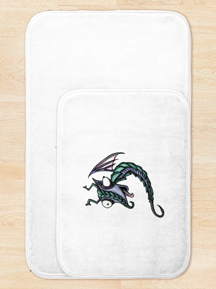 Thumbnail 5 of 6, Bath Mat, Flying Creature designed and sold by plotDriving-NPC.