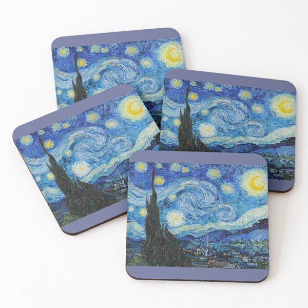 Item preview, The STARRY Night (1889) designed and sold by GourangaStore.