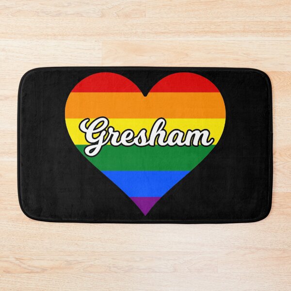 Item preview, Gresham Oregon Gay Pride Heart designed and sold by fearcity.