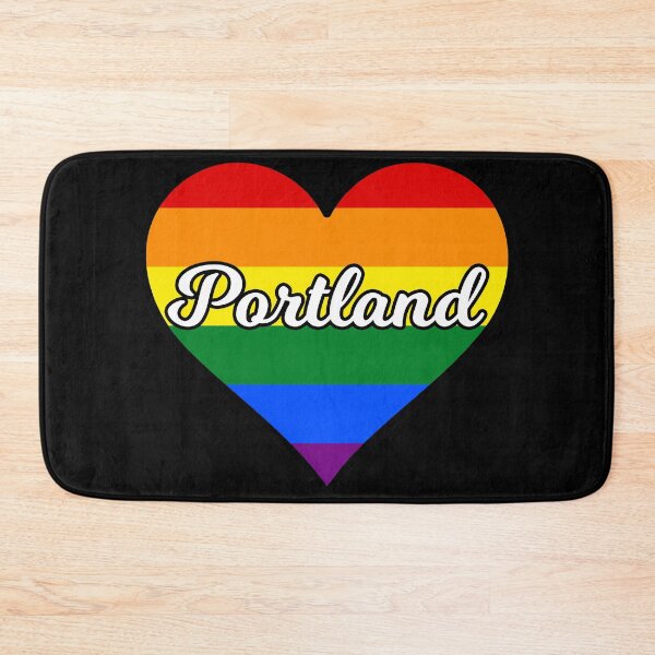 Item preview, Portland Oregon Gay Pride Heart designed and sold by fearcity.