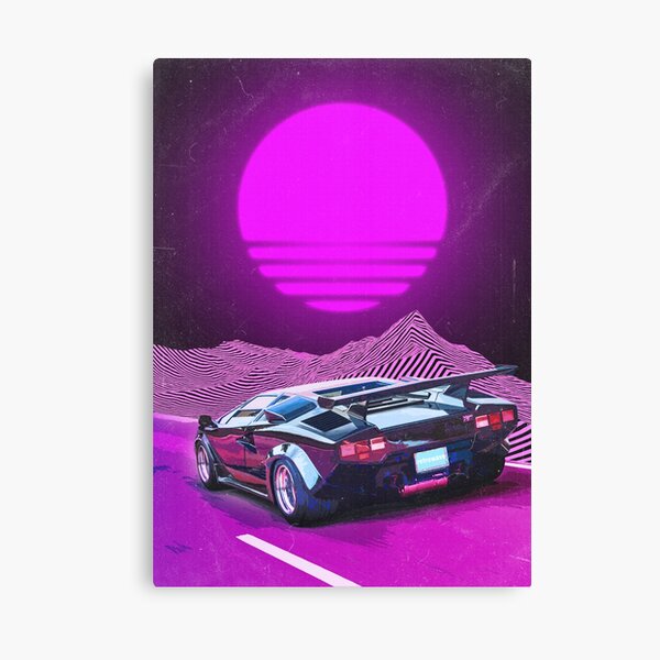 Item preview, Countach Retrowave designed and sold by exhozt.