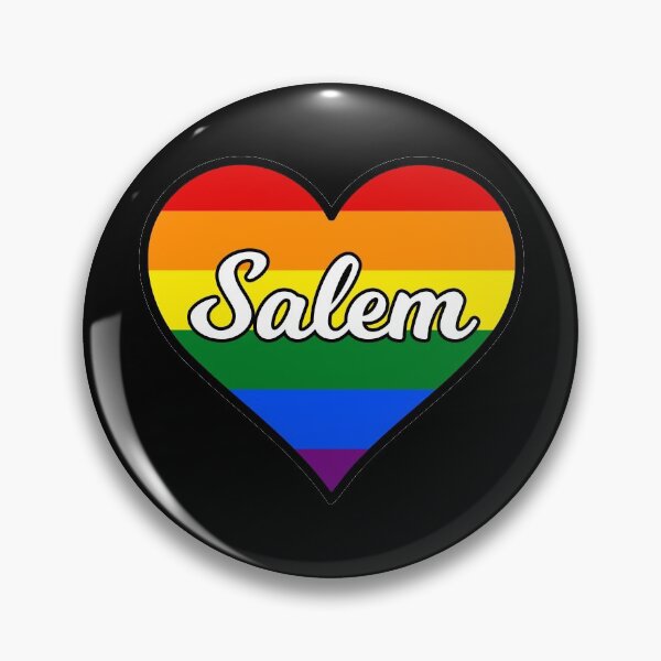 Item preview, Salem Oregon Gay Pride Heart designed and sold by fearcity.