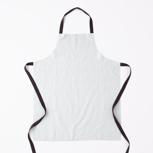 Item preview, White with Teal Blue polka dots pattern designed and sold by cabgodfrey.
