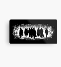 Peaky Blinders Gang Poster Metal Print