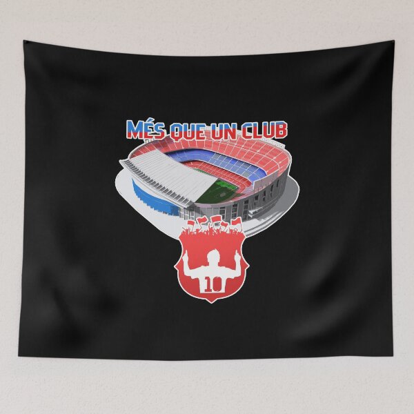 Item preview, Mes que un club - Barcelona motto designed and sold by Wyverin.