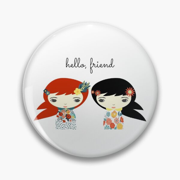 Item preview, Hello, Friend designed and sold by ruby + acorn.