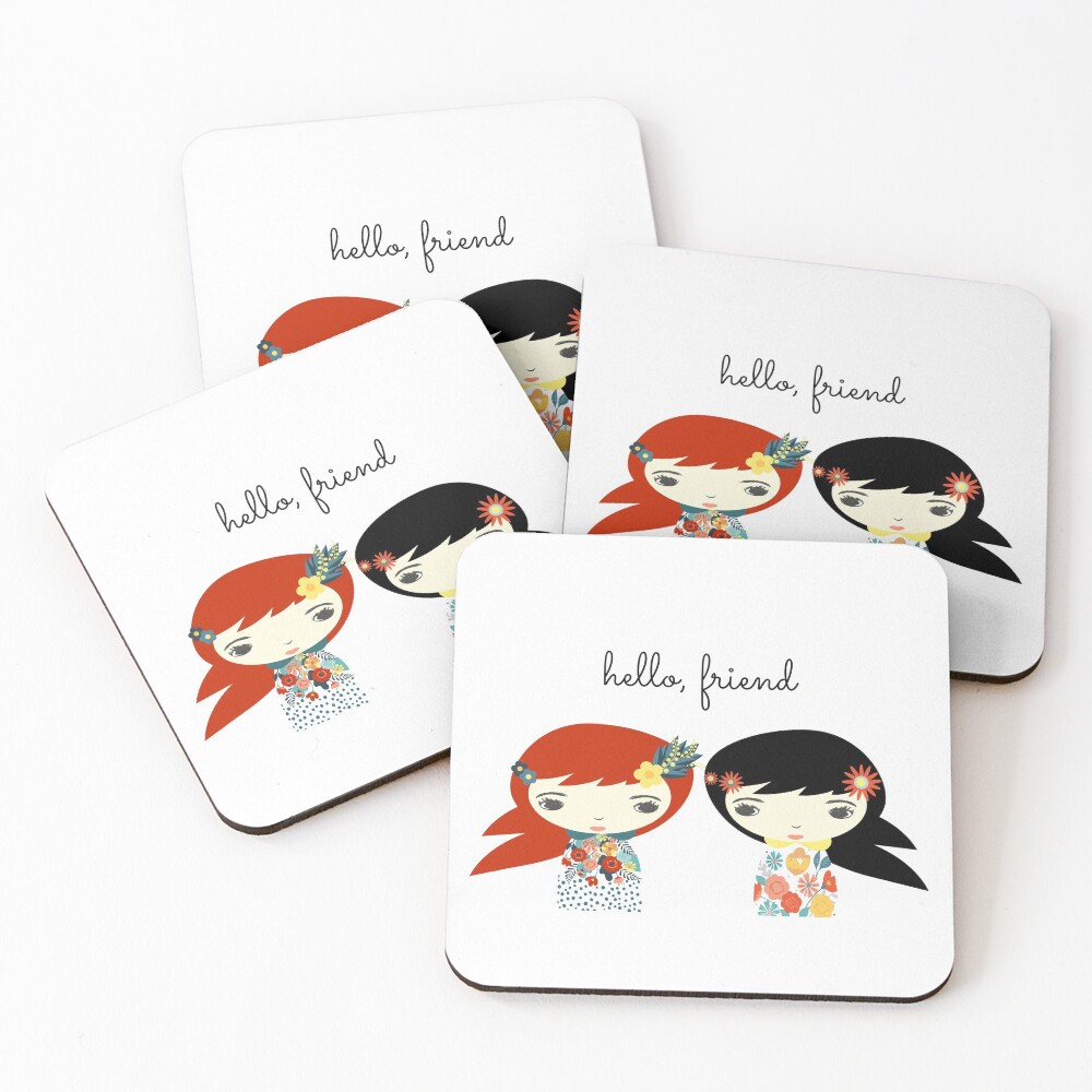 Item preview, Coasters (Set of 4) designed and sold by rubyacorn.