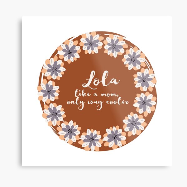 Filipino Grandma Metal Print