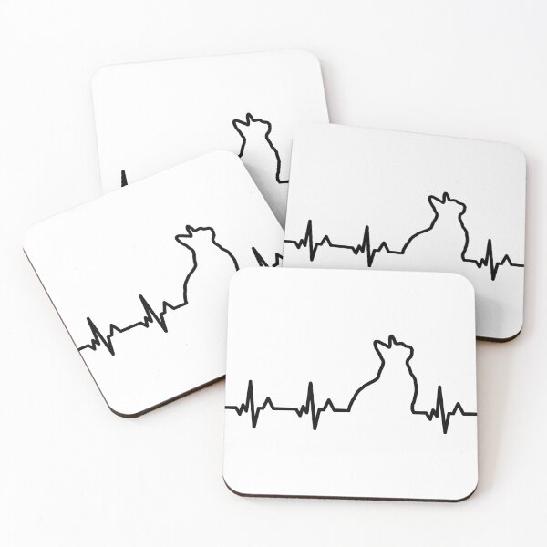 Item preview, Cat Heartbeat  designed and sold by belly-e-luna.