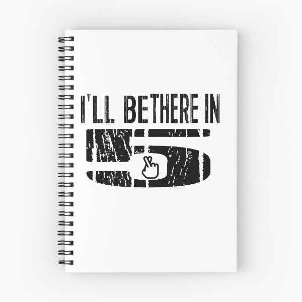 Item preview, White lie Party Fact - I'll be there in 5 minutes designed and sold by PacificStreams.