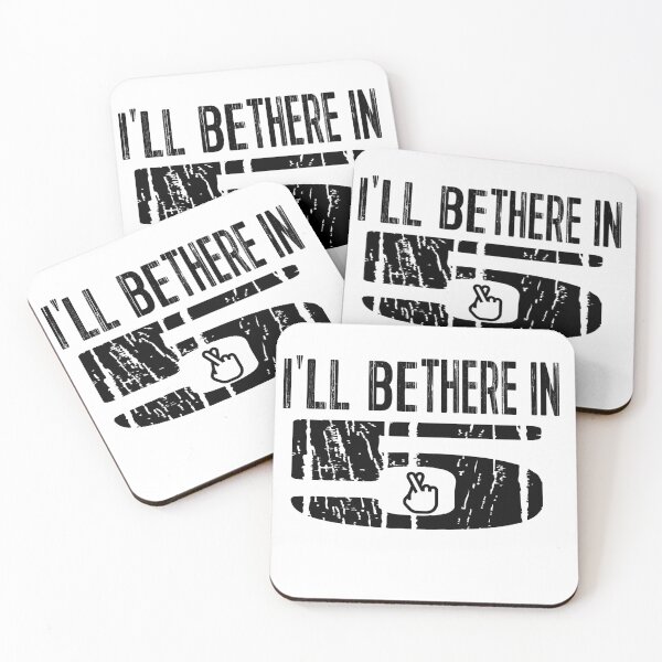 Item preview, White lie Party Fact - I'll be there in 5 minutes designed and sold by PacificStreams.