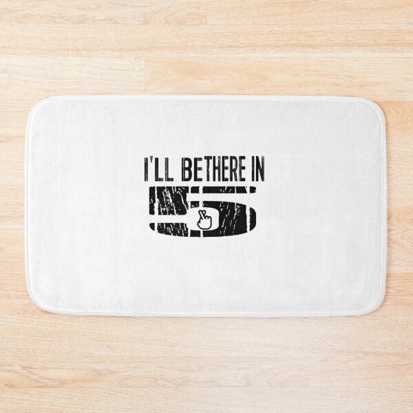 Item preview, White lie Party Fact - I'll be there in 5 minutes designed and sold by PacificStreams.