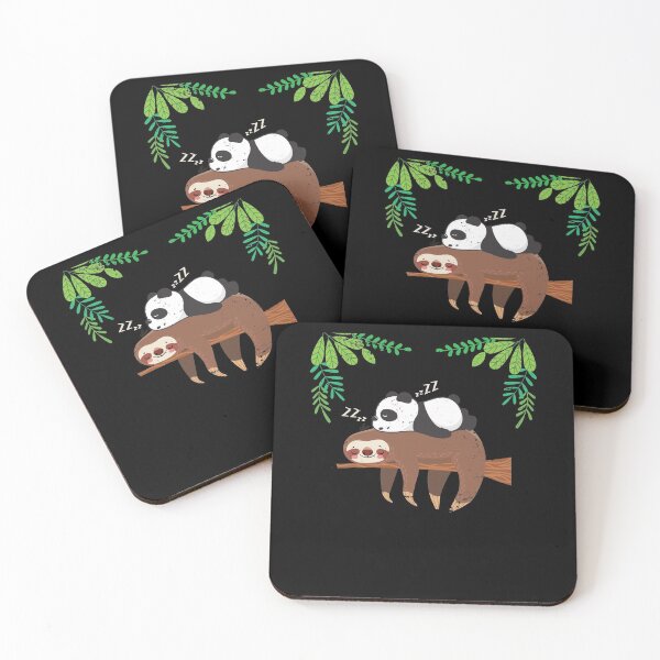 Item preview, Sleeping Panda Sloth designed and sold by bestshirtdesign.