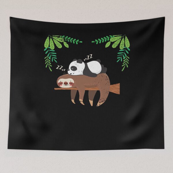 Item preview, Sleeping Panda Sloth designed and sold by bestshirtdesign.