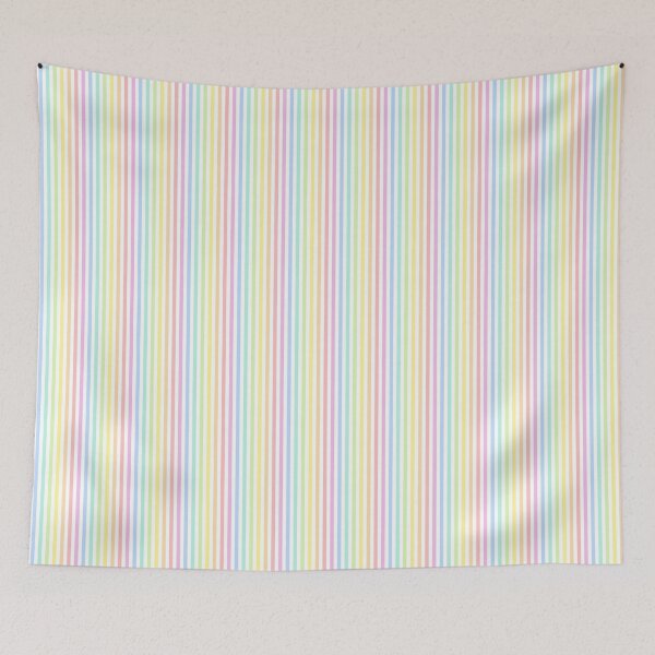Item preview, Pastel Rainbow Vertical Striped Pattern designed and sold by cabgodfrey.