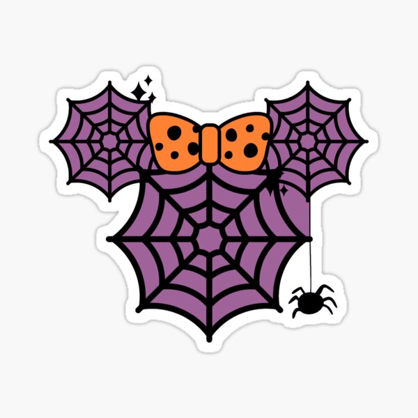 10/30/50/100 Pieces Disney Horror Halloween Witch Prank Stickers