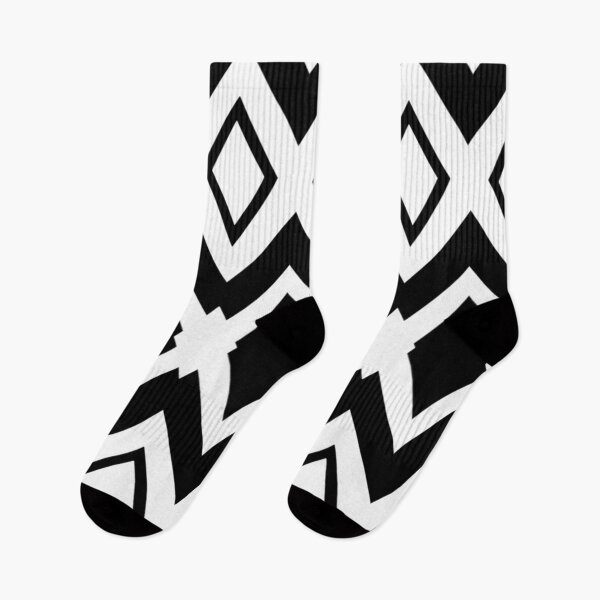 Item preview, Triangle Pattern in White and Black Design 92 designed and sold by Artnigel.