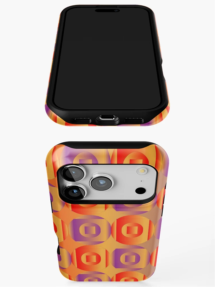 Thumbnail 3 of 4, iPhone Case, Colorful Gradient Color Pattern designed and sold by Dream Wear.