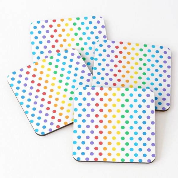 Item preview, Rainbow Ombre Polka Dots designed and sold by cabgodfrey.